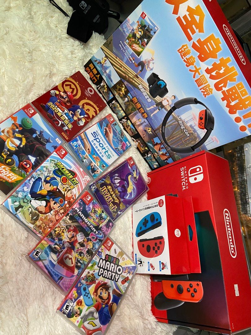 Nintendo Switch 主機連7個game 香港行貨, 電子遊戲, 電子遊戲機