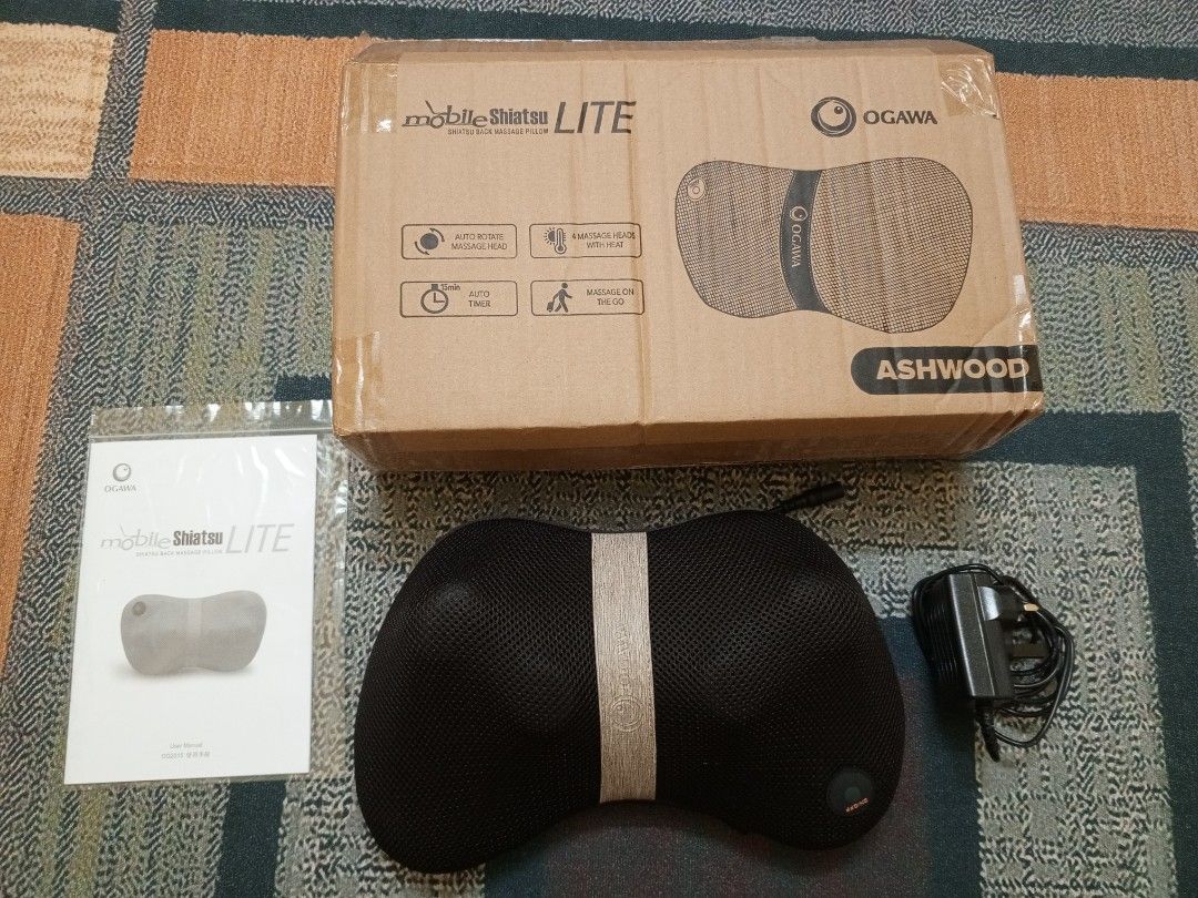 Ogawa Shiatsu Back Massage Pillow Health Nutrition Massage