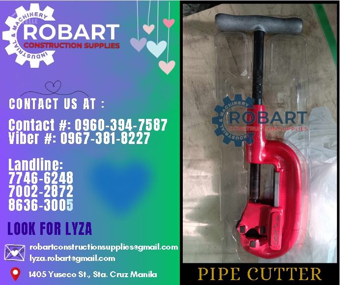Pipe Cutter, Commercial & Industrial, Construction Tools & Equipment on ...