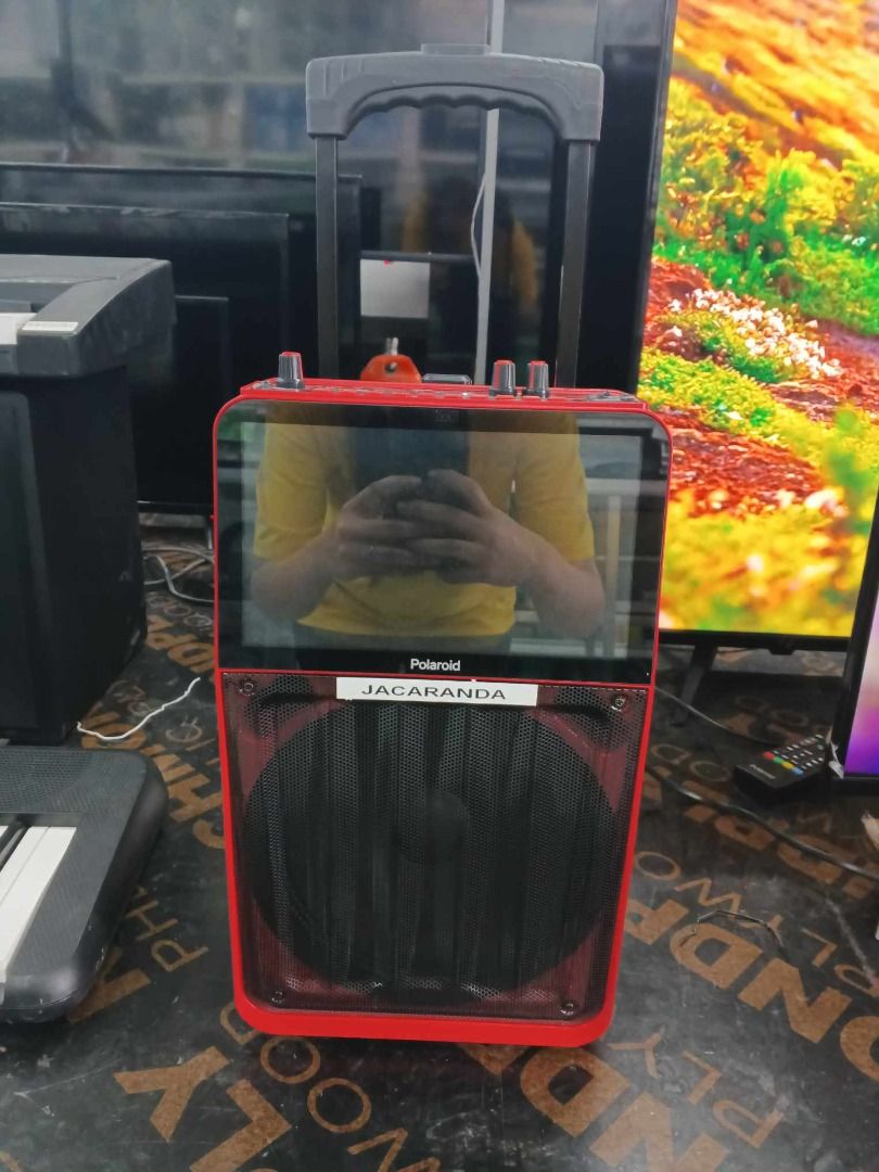 Polaroid portable deals karaoke speaker