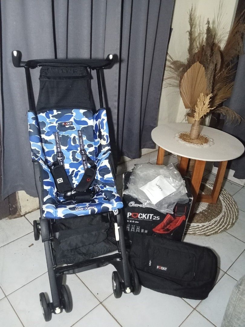 Preloved stroller cocolatte pockit 839 Bebe apes gen 7 Bayi