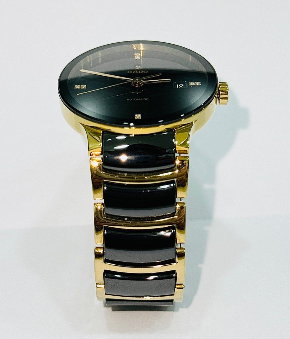 Rado watch black dial discount
