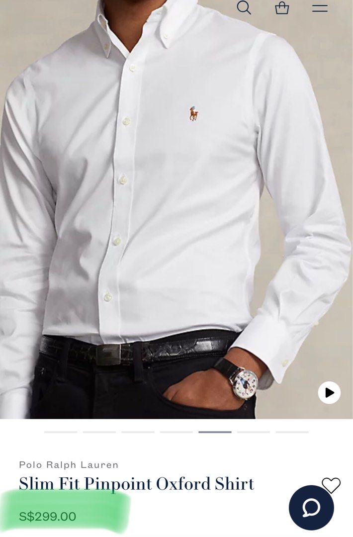 Ralph lauren sale white oxford