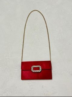 Red Formal Sling Bag