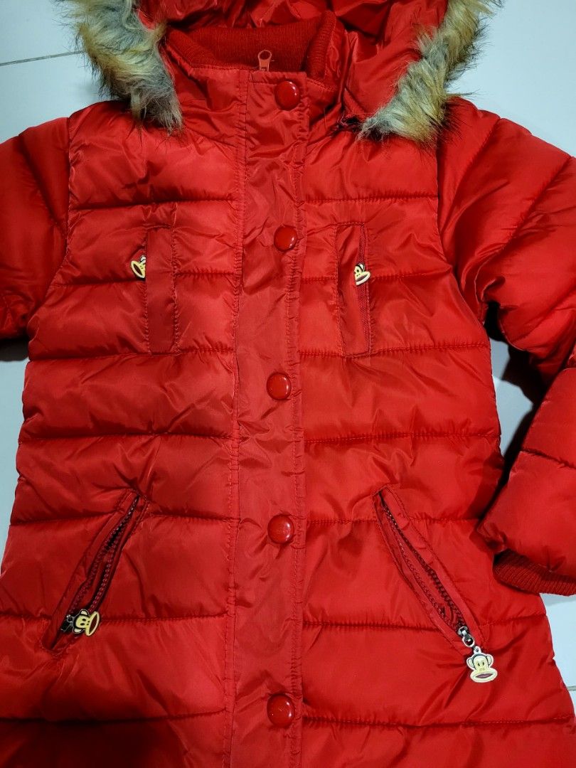 Red Monkey (Category: Babies & Kids Fashion) located in Kuala Lumpur. Submitted by booklim (Listing ID 1286649620, Image 3). Description: super cute for kids can pm for more details detachable hat.