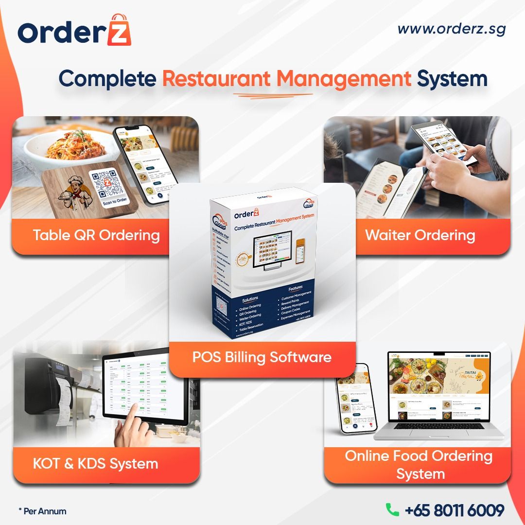 F&B Point of Sale (FnB) - POS Software with Android POS Device & Cash ...