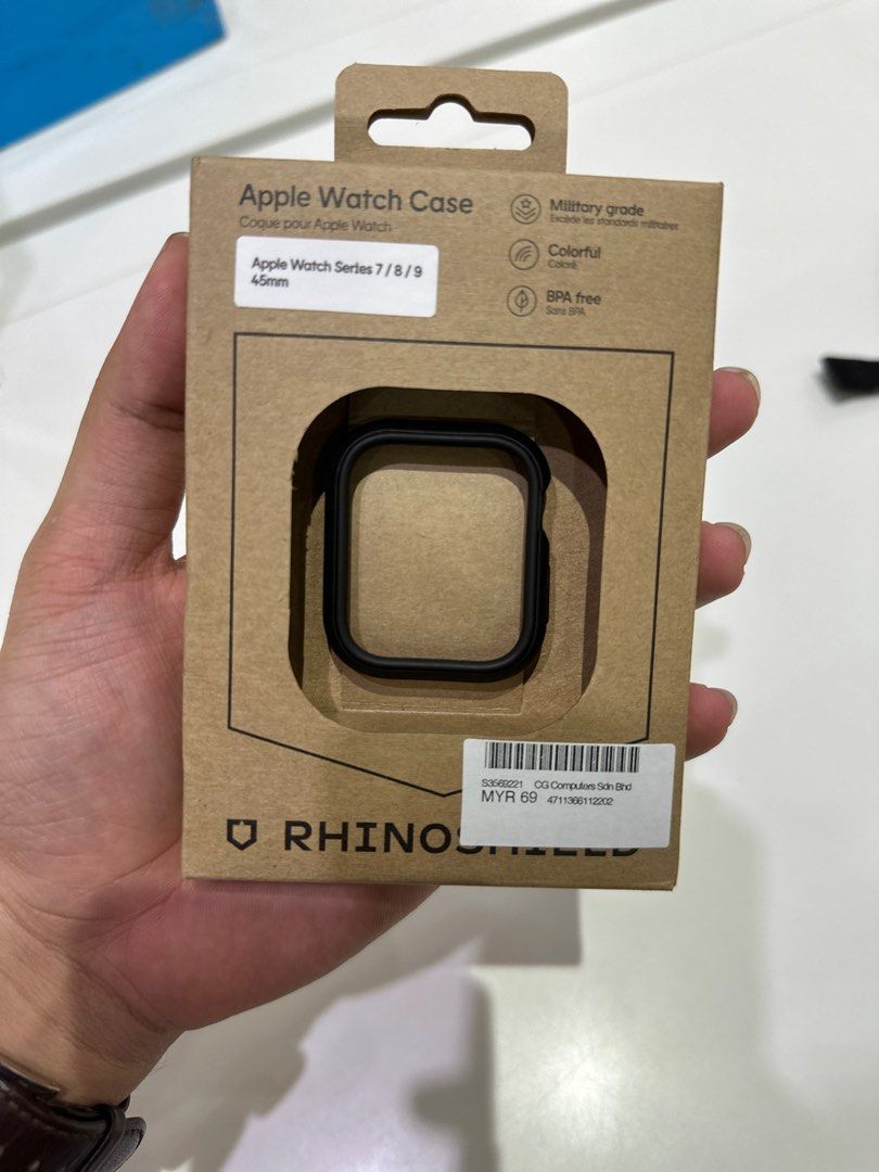 Rhinoshield Applewatch Case 45mm Mobile Phones Gadgets Mobile