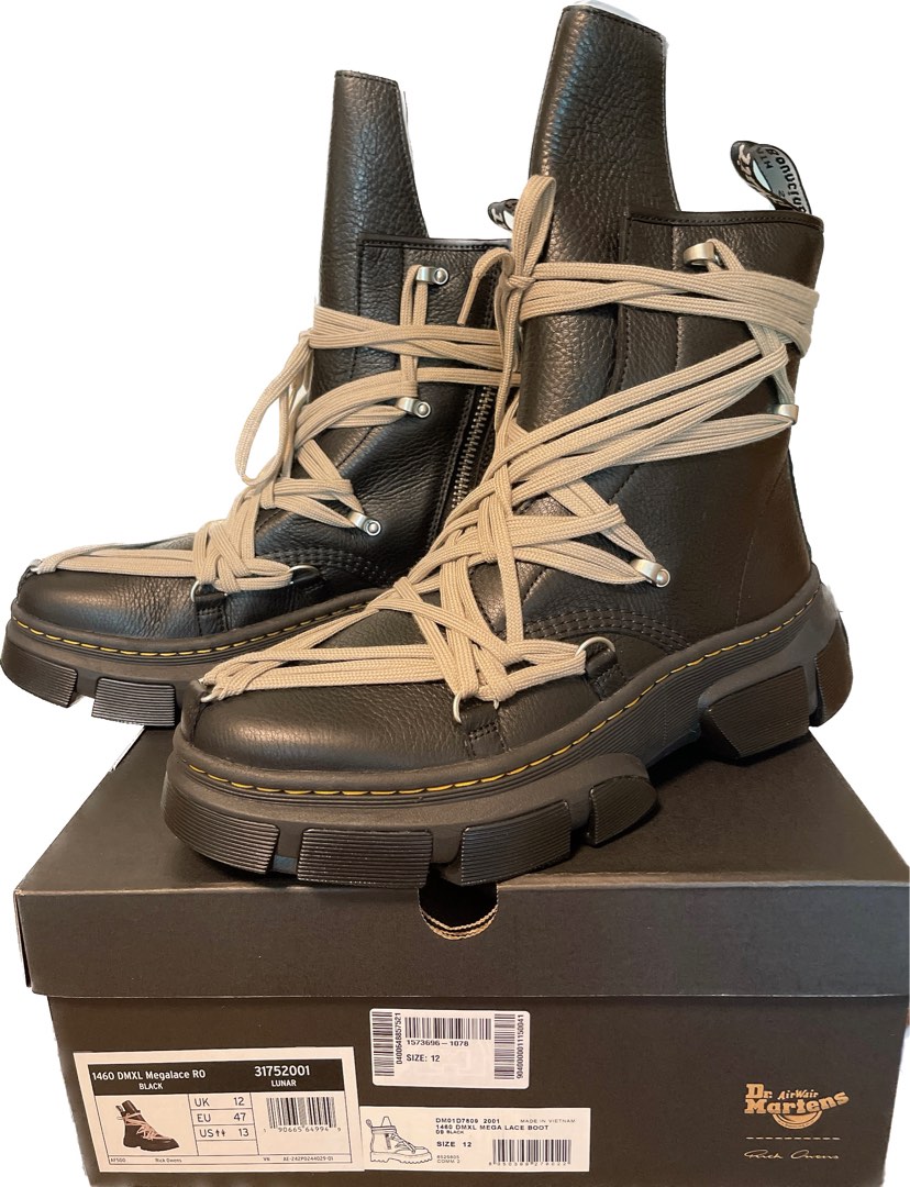 Rick Owens × Dr. Martens 1460 DMX