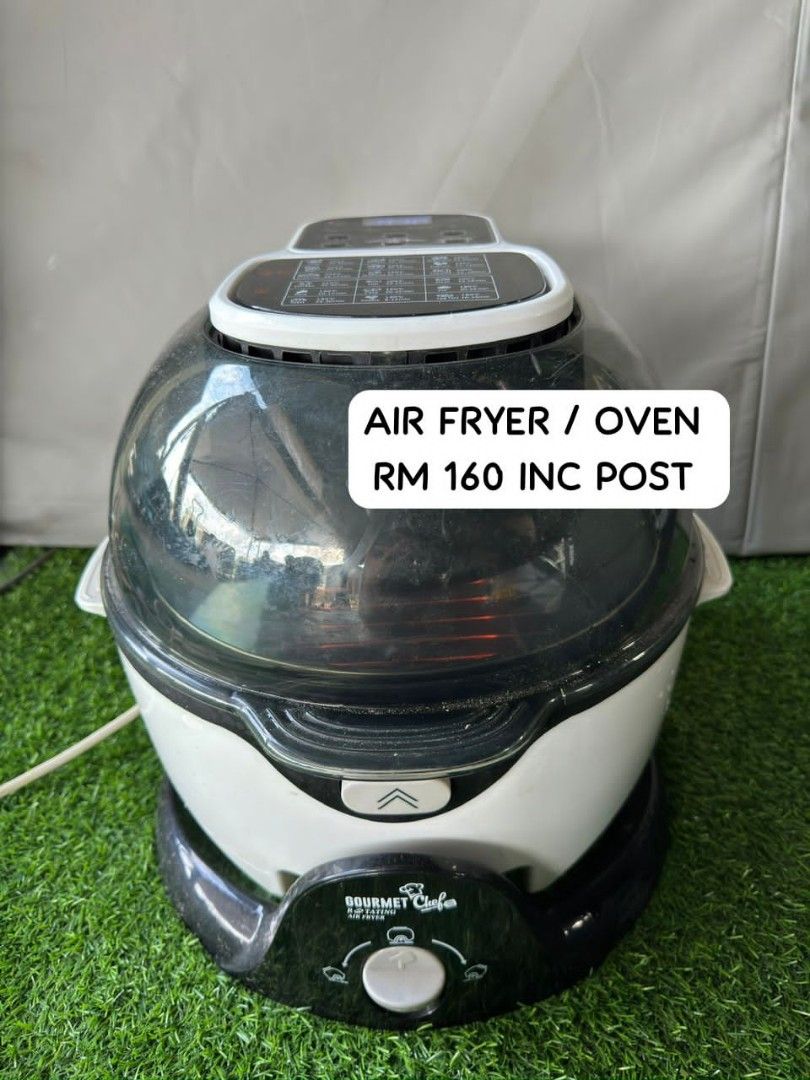 Air fryer rotating online