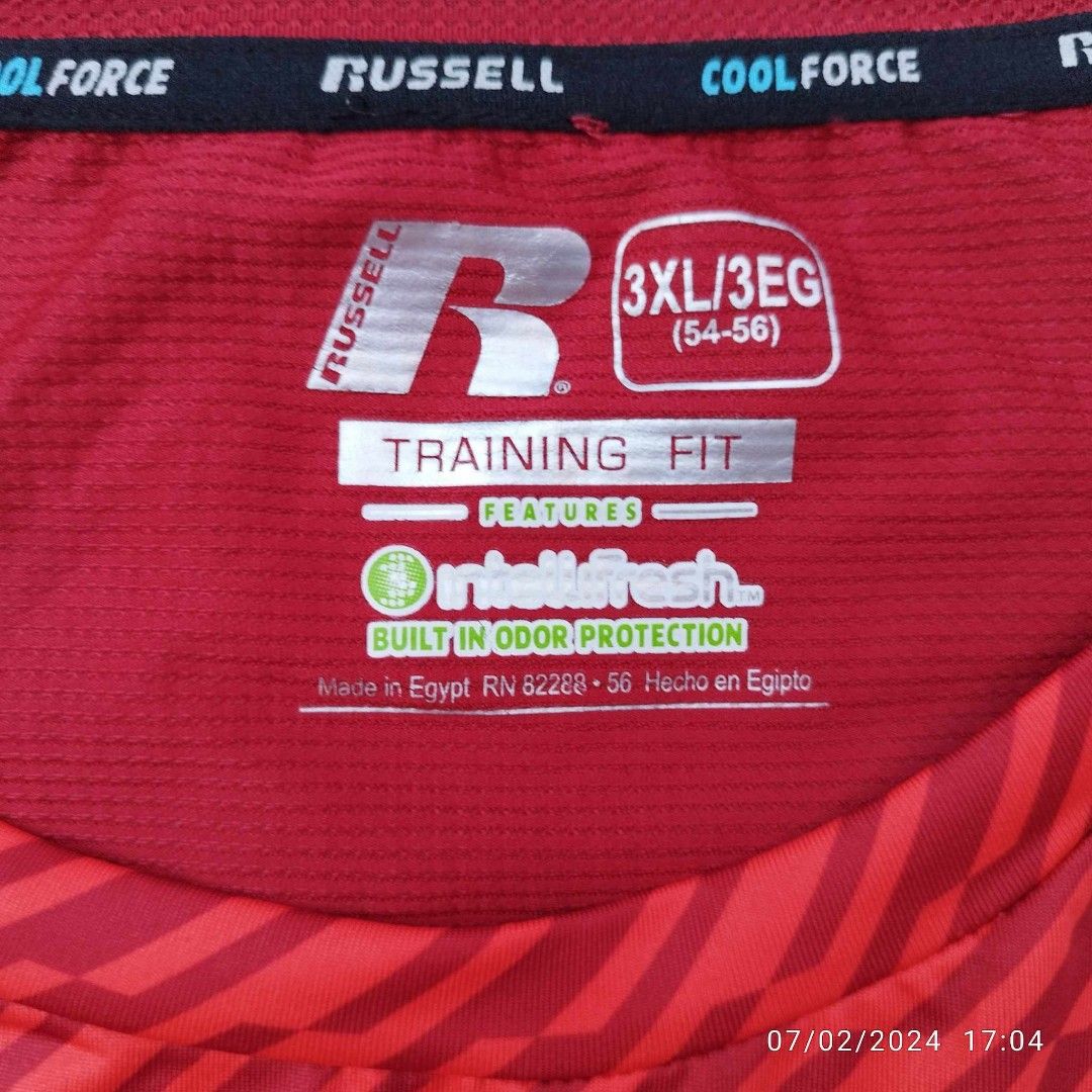 Russell cool force training fit intellifresh 2025