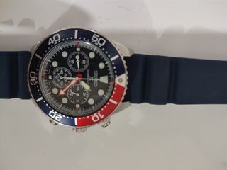 Seiko prospex sea padi solar best sale powered chronograph diver's watch ssc663p1