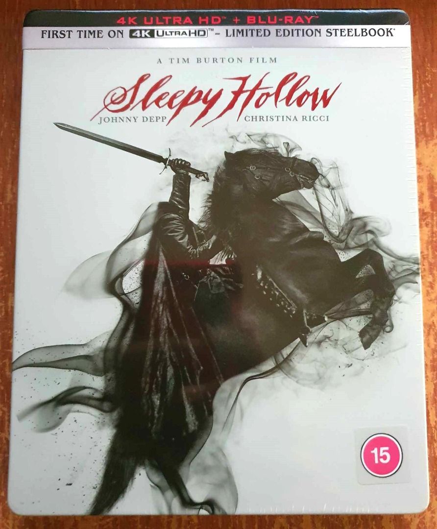 Sleepy Hollow Limited Edition Steelbook [4K Ultra HD + Bluray], Hobbies &  Toys, Music & Media, CDs & DVDs on Carousell