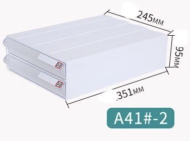 Stackable drawers (Category: Storage Boxes & Baskets) located in Singapore. Submitted by nippit (Listing ID 1286791464, Image 2). Description: stackable modular drawers Brand NEW never used I have many. around 20 modules each module with two drawers are $3.90 245mm width 351mm depth 95mm height .