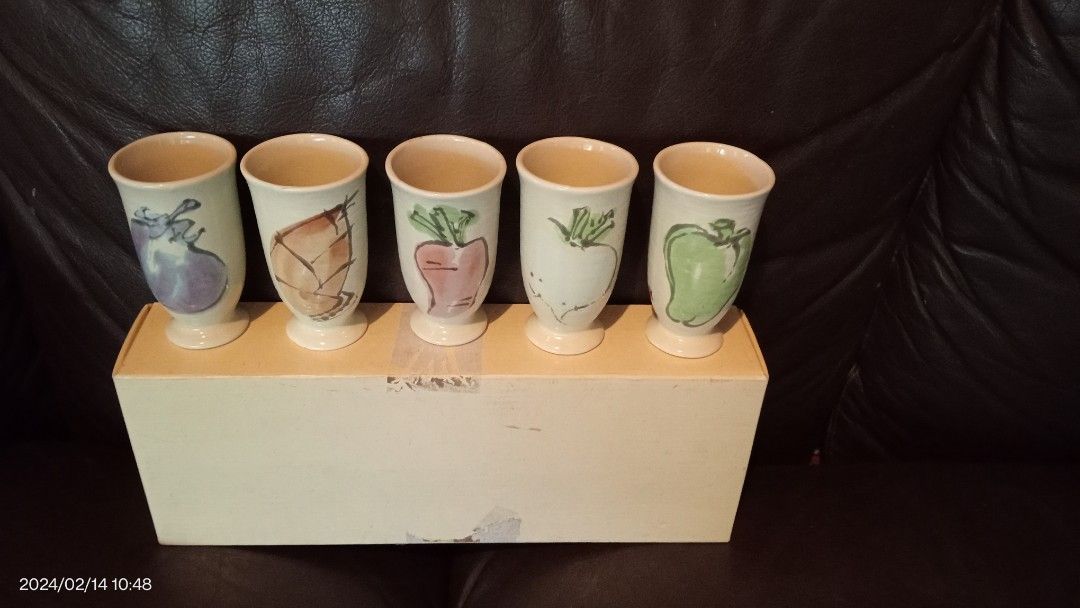 Stoneware goblets (Category: Coffee & Tea Tableware) located in Batangas. Submitted by girlmeetspurple (Listing ID 1286652335, Image 3). Description: .