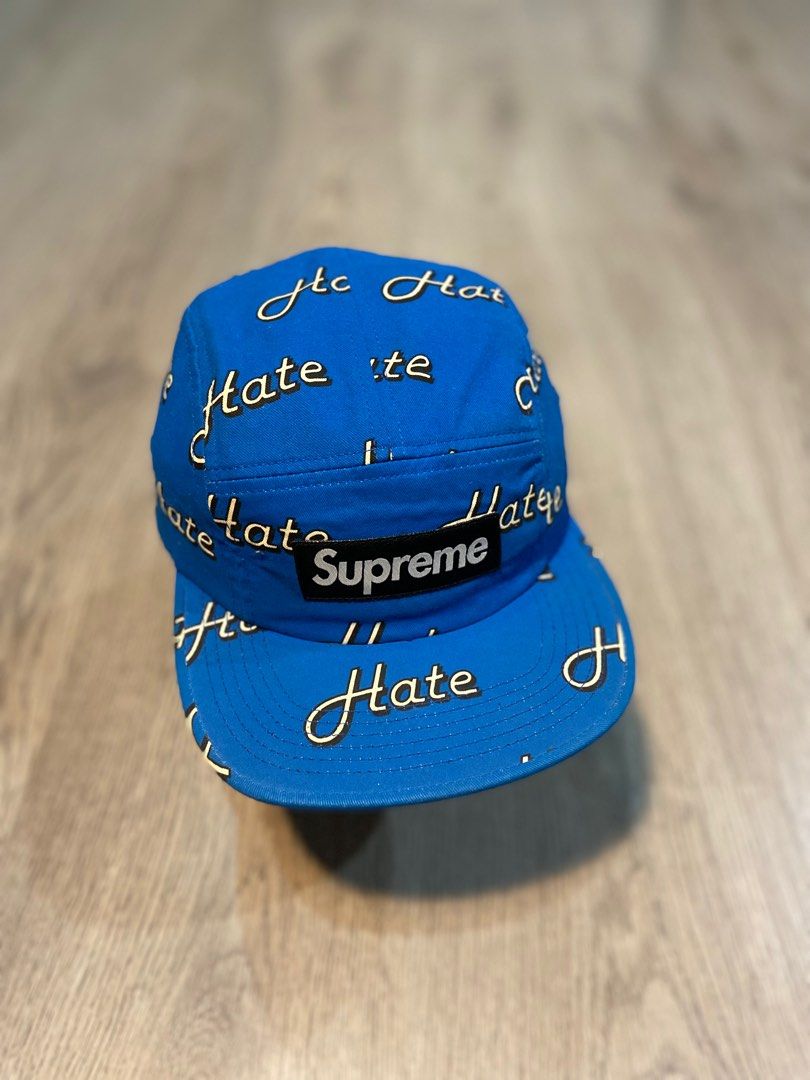 Supreme hate camp cap store
