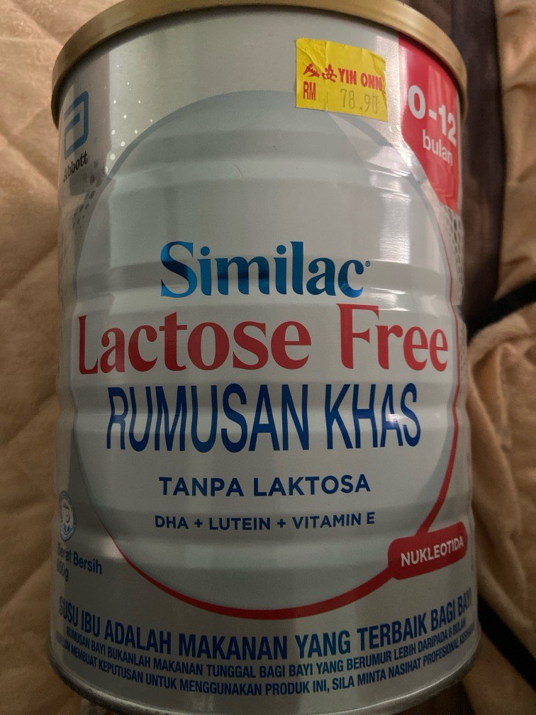Susu similac lactose free sales