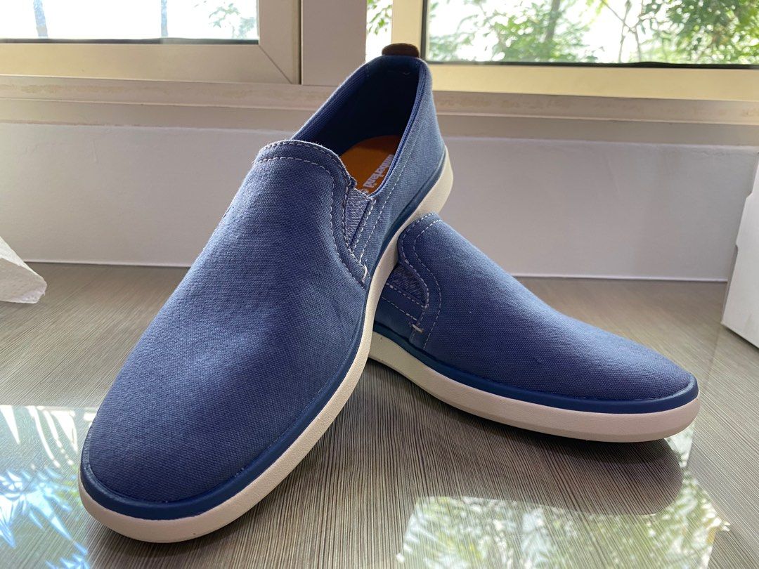 Timberland Gateway Pier Slip on Medium Blue Canvas