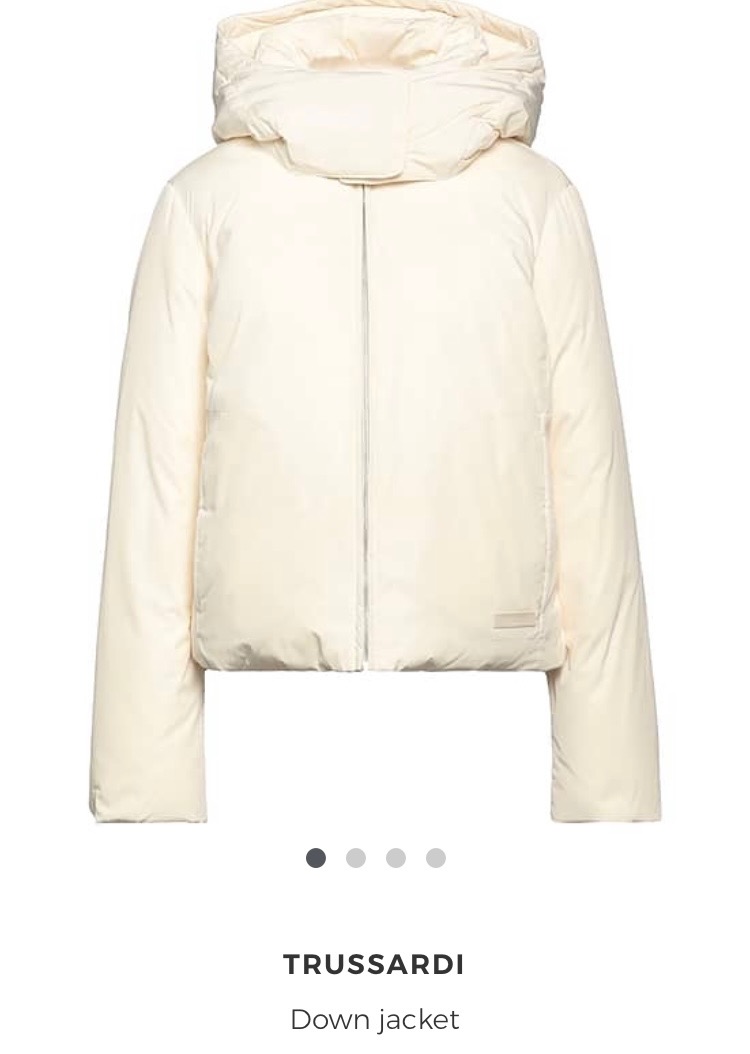 Trussardi down cheap jacket