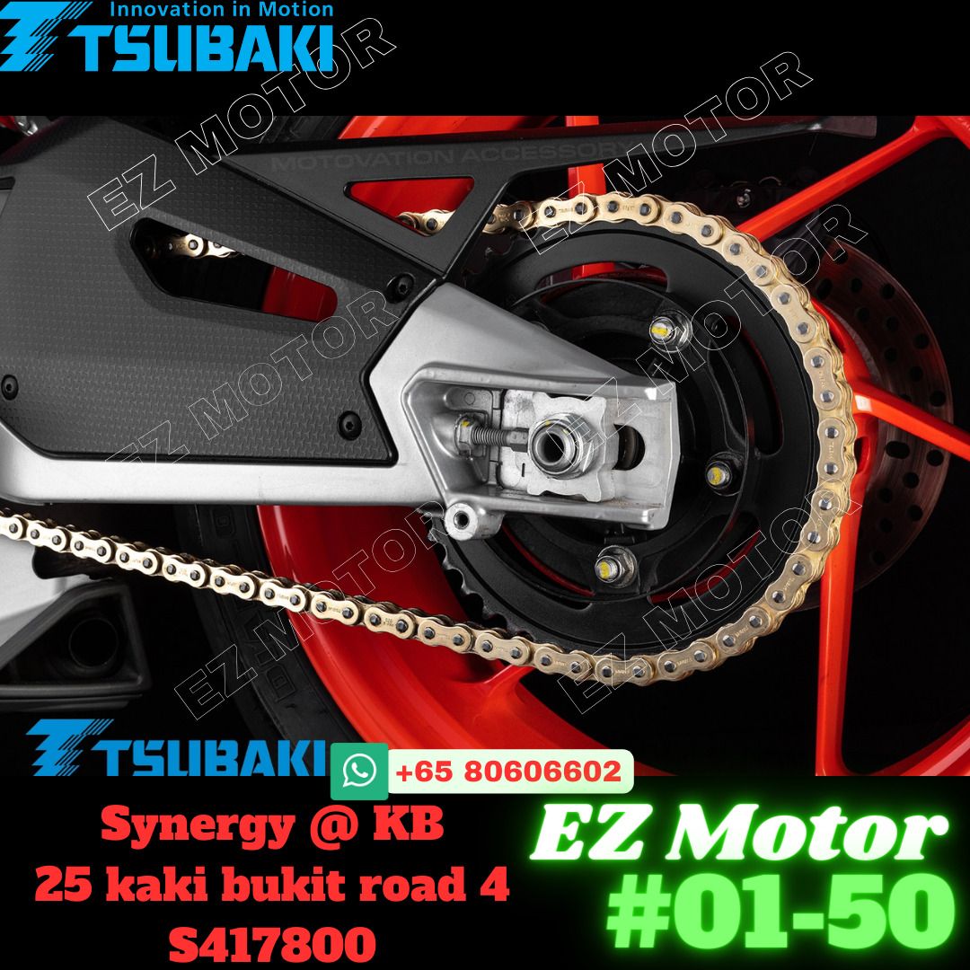 Tsubaki Chain For Motorbikes, Motorcycles, Motorcycle Accessories on ...