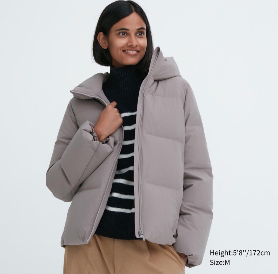 Uniqlo Down Parka Women s Fashion Coats Jackets and Outerwear on Carousell