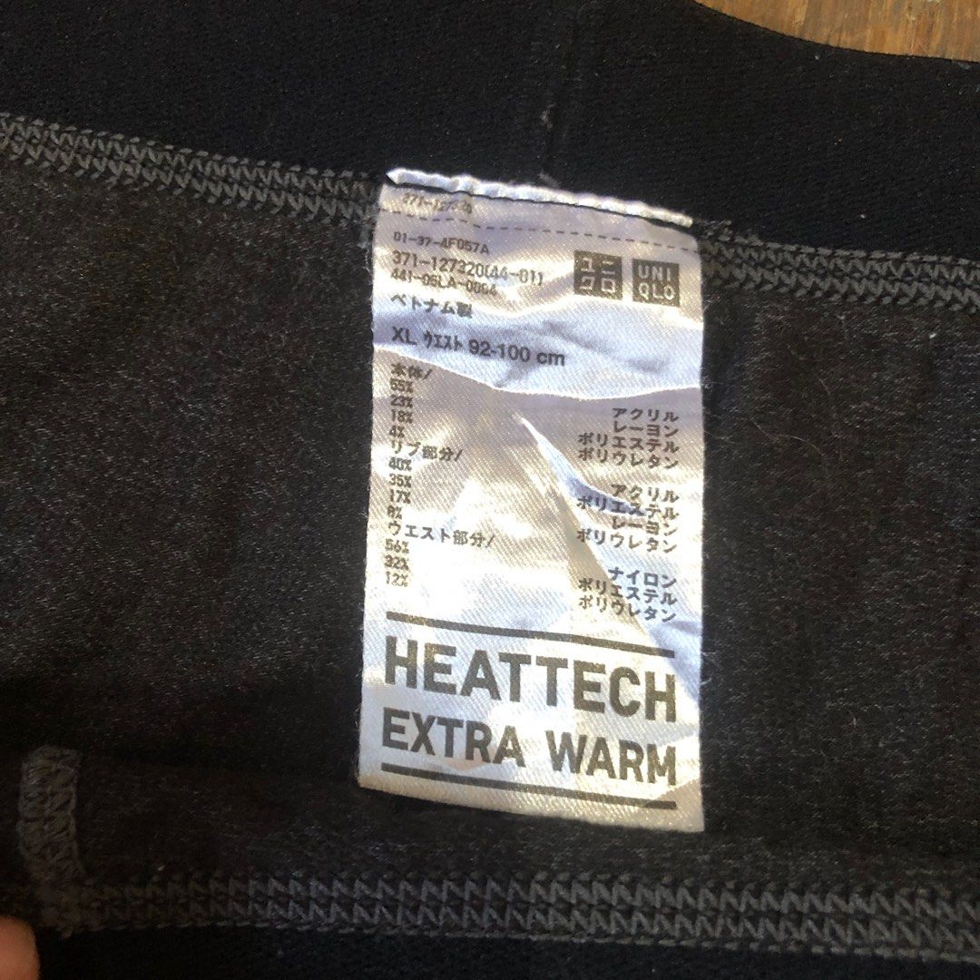 Uniqlo Heattech Ultra Warm, Men's Fashion, Bottoms, Joggers on
