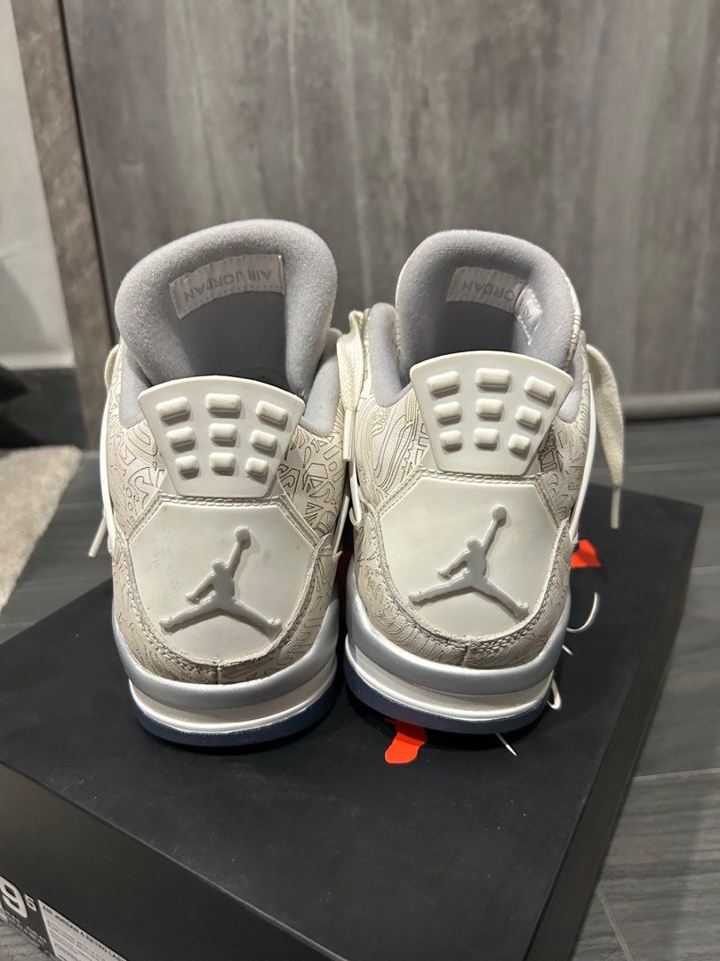 US 9.5 Air Jordan 4 Lasers 30th Anniversary