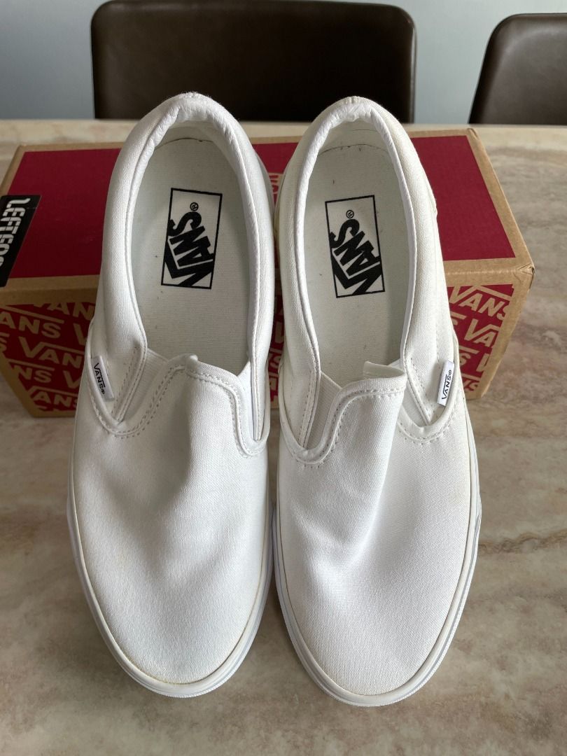 White vans size best sale 5