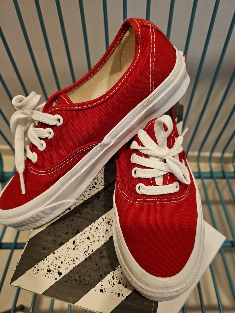Red original clearance vans