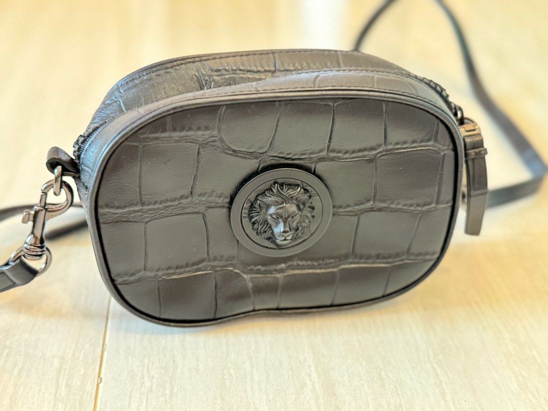 Versace lion head bag clearance