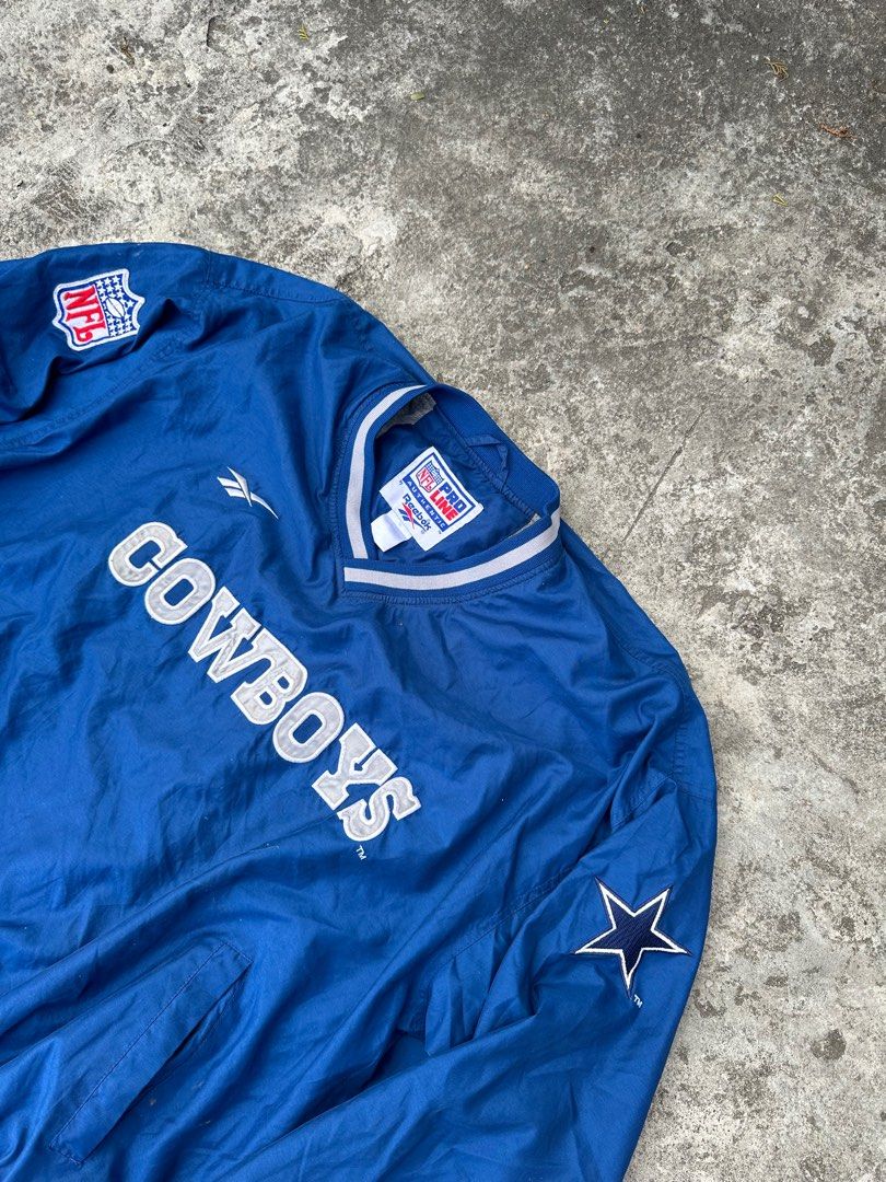 Vintage 90s Reebok NFL Dallas Cowboy Pull over Jacket (Category: Coats, Jackets and Outerwear) located in Bago City. Submitted by thekasproject (Listing ID 1286760406, Image 3). Description: NFL × Reebok × Vintage Vintage 90’s Reebok NFL Dallas Cowboys Pull Over Jacket XL Excellent condition 3,500 negotiable.
