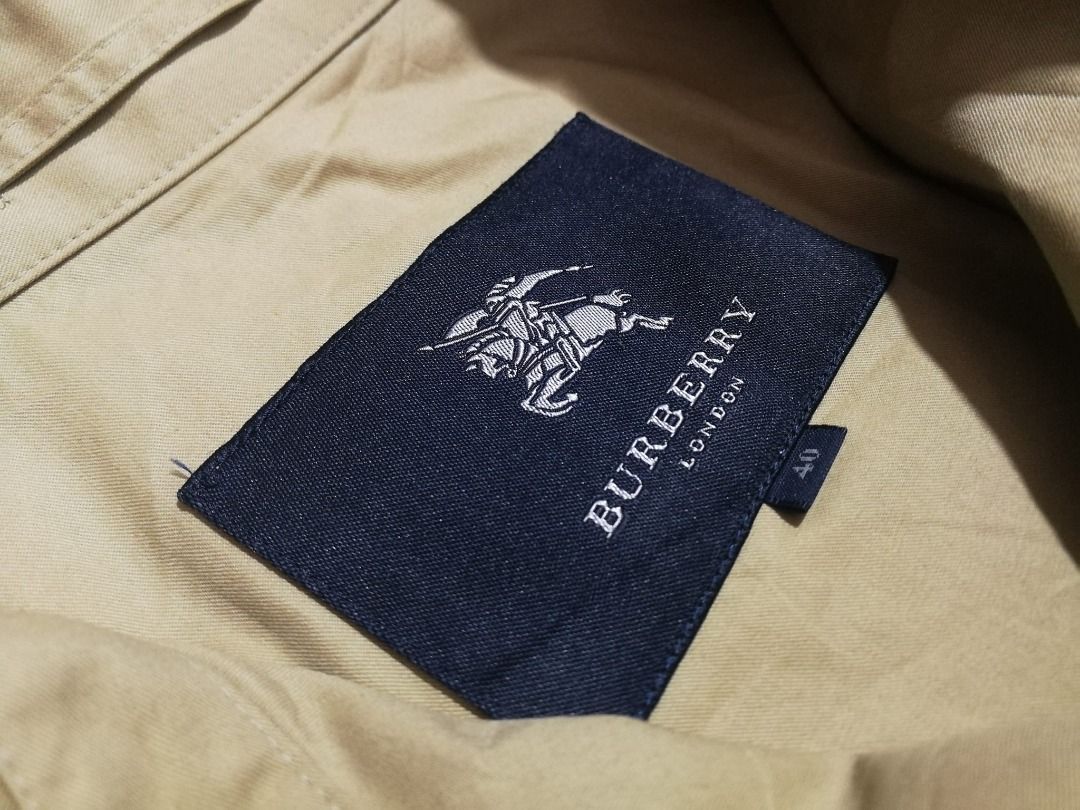 Burberry london label authentic best sale