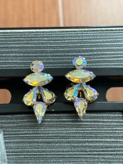 Vintage crystal earrings