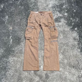 Vintage Made In Nippon Flare Cargo Pants Multi Pocket