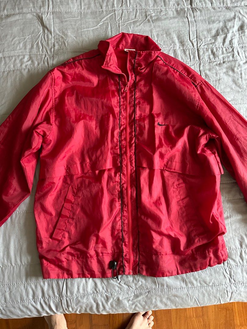 Red discount nike jacket