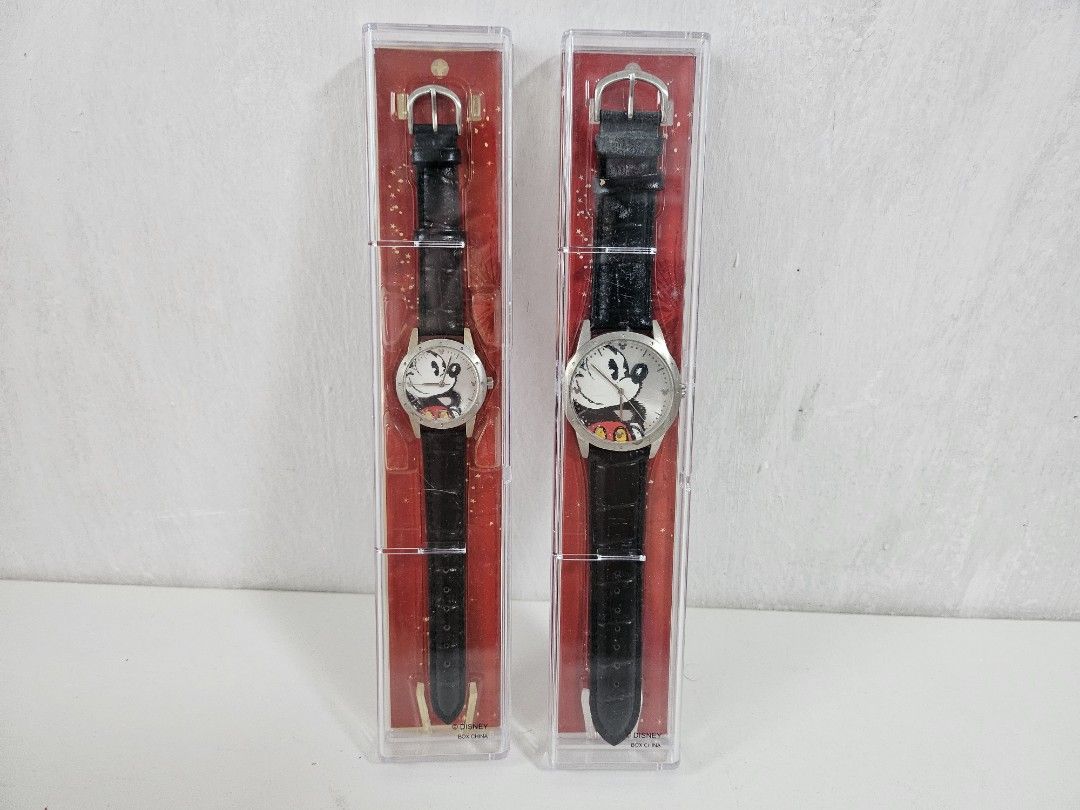Walt Disney World Mickey Mouse Watch Limited Edition His Hers in