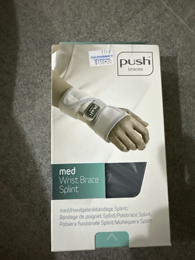 Push med Wrist Brace Splint