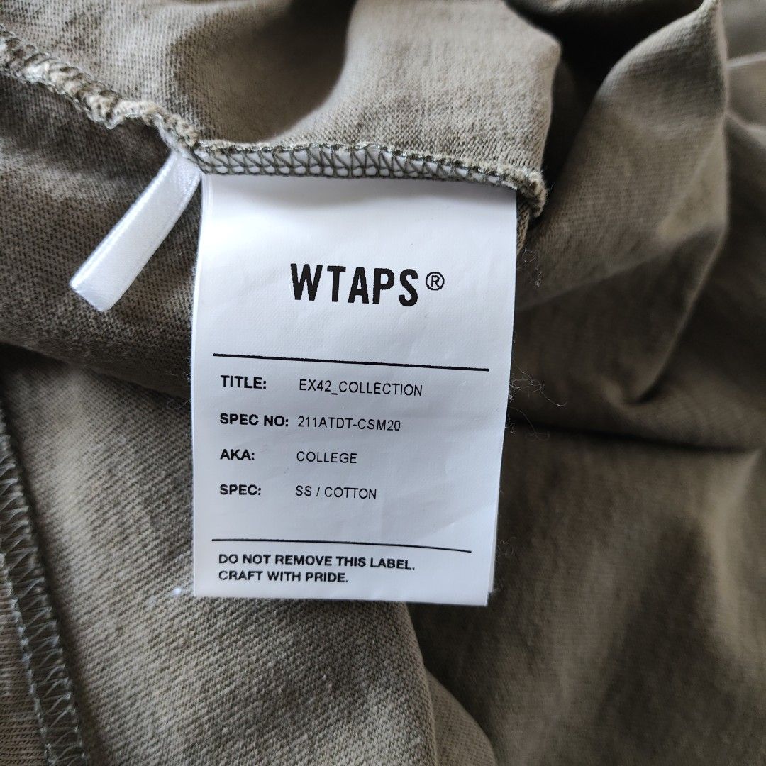 WTAPS, 男裝, 上身及套裝, T-shirt、恤衫、有領衫- Carousell