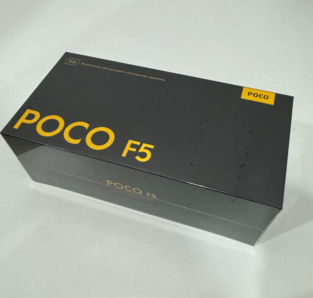 Xiaomi POCO F5 Black 256 GB Mobile Phones Gadgets Mobile