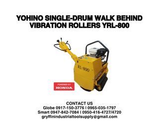 YOHINO SINGLE-DRUM WALK BEHIND VIBRATION ROLLERS YRL-800