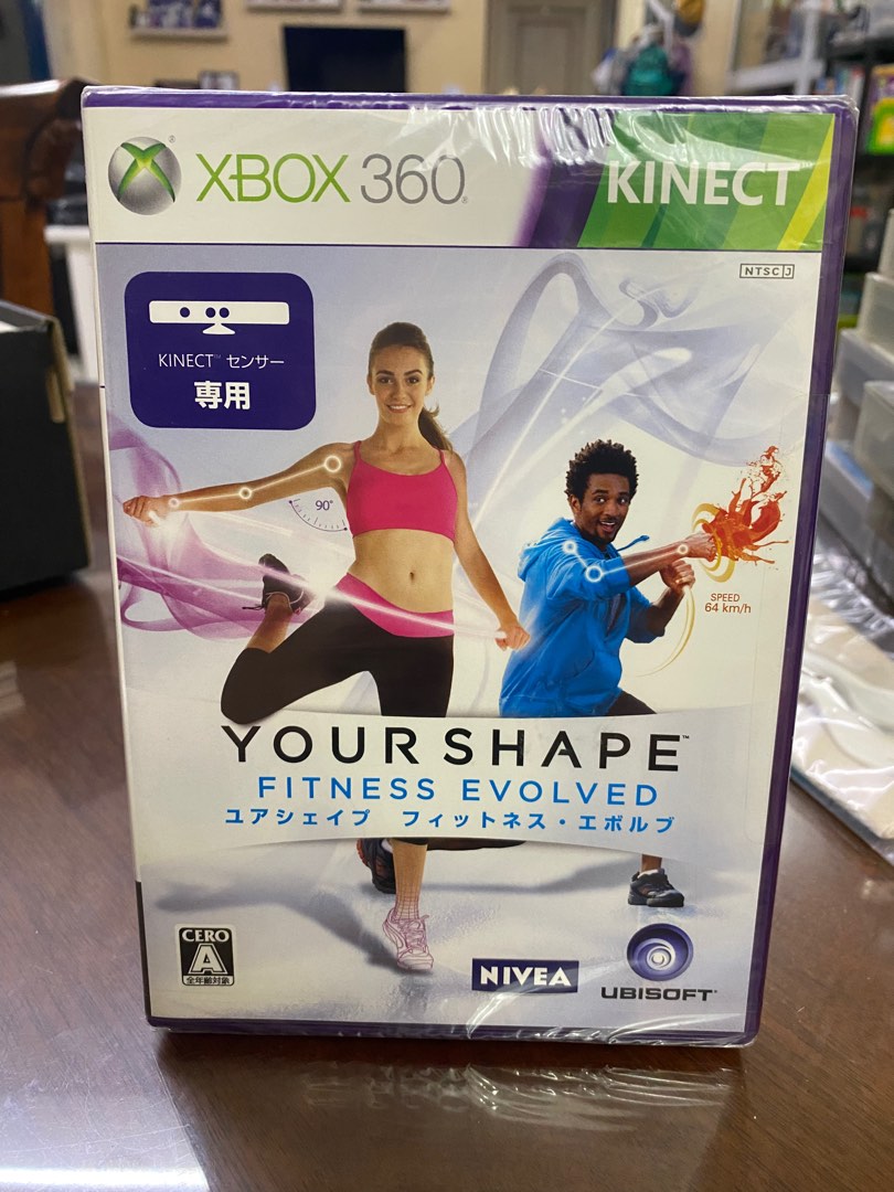 Your Shape Fitness Evolved XBOX Kinect Games, Video Gaming, Video Games,  Xbox on Carousell