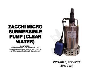 ZACCHI MICRO SUBMERSIBLE PUMP (CLEAR WATER)