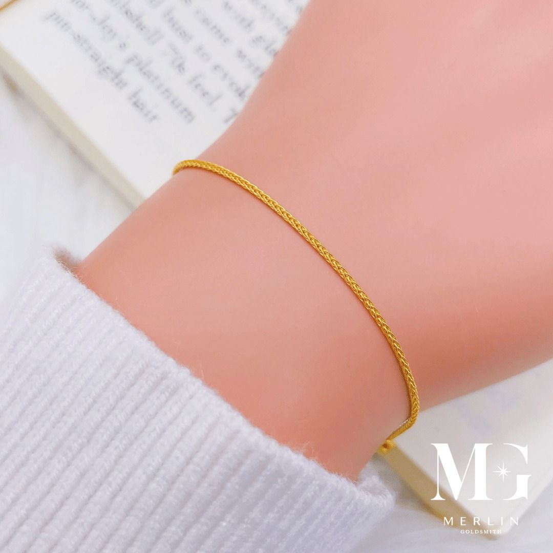 Wheat chain best sale bracelet
