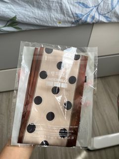 韓國復古波點絲帶/絲巾64200167129218110