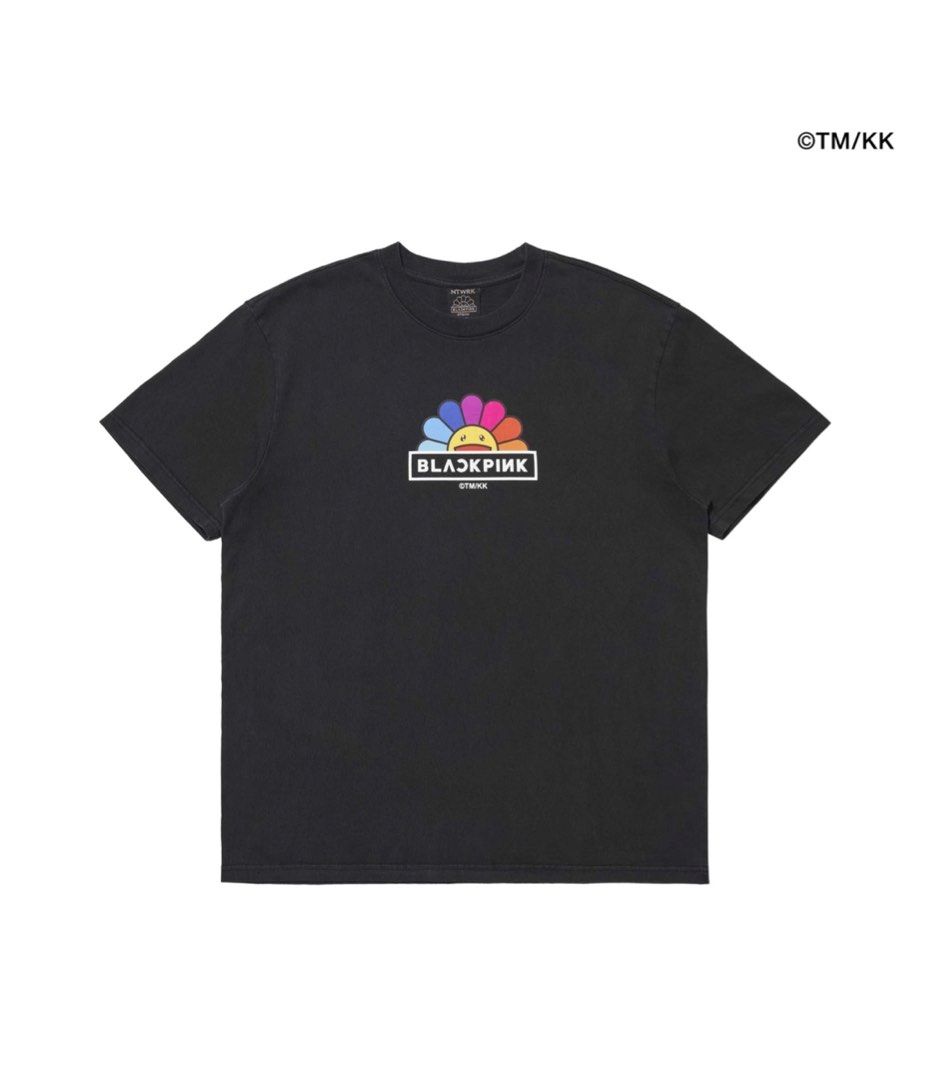 全新現貨村上隆Blackpink Tee S/M, 名牌, 服裝- Carousell