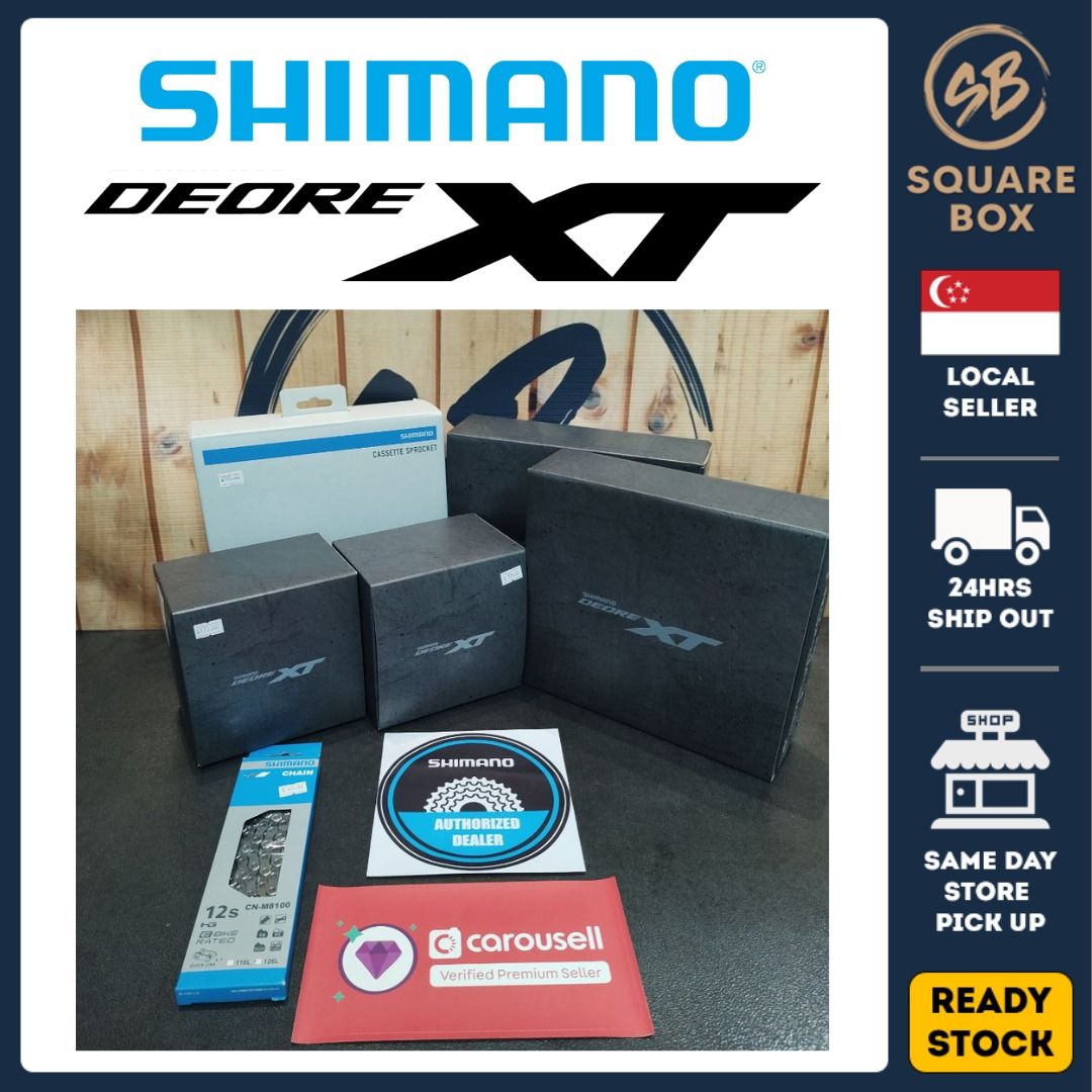 Shimano SHIMANO Deore XT M800 Groupset Derailleur Cassette Chain Shift Lever