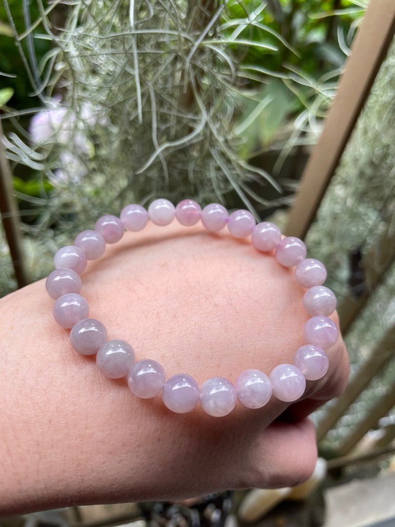 Real rose quartz discount bracelet