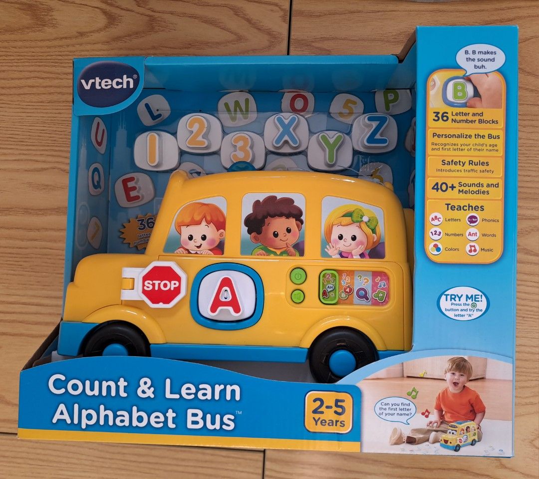 Vtech alphabet bus on sale