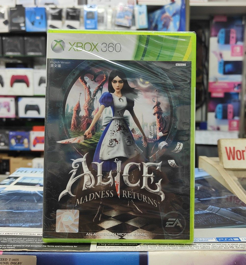 🆕 Xbox 360 Alice Madness Returns, Video Gaming, Video Games, Xbox on  Carousell