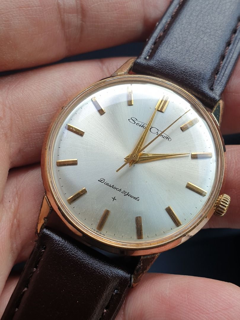(A867) Vintage 1960's Seiko Crown Watch