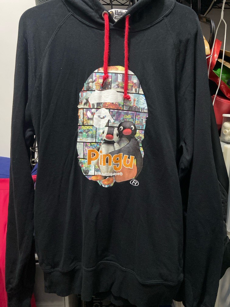A Bathing Ape x Pingu sweater Carousell